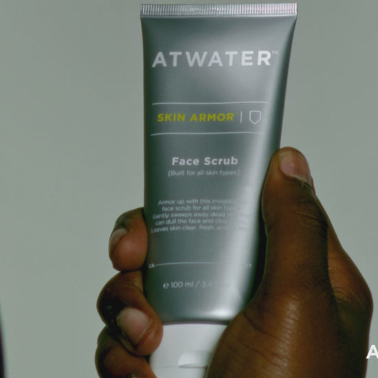 ATWATER Skin Armor Face Scrub Video